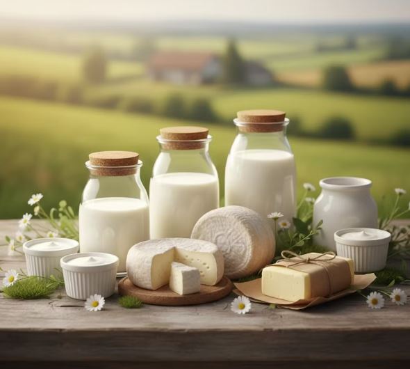 لبنیات و تخم مرغ